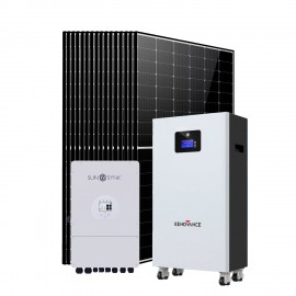 Солнечная электростанция 8,8кВт (SUNSYNK 8,8кВт/ LiFePO4 16,08кВт/ 16x DMEGC 450Вт)